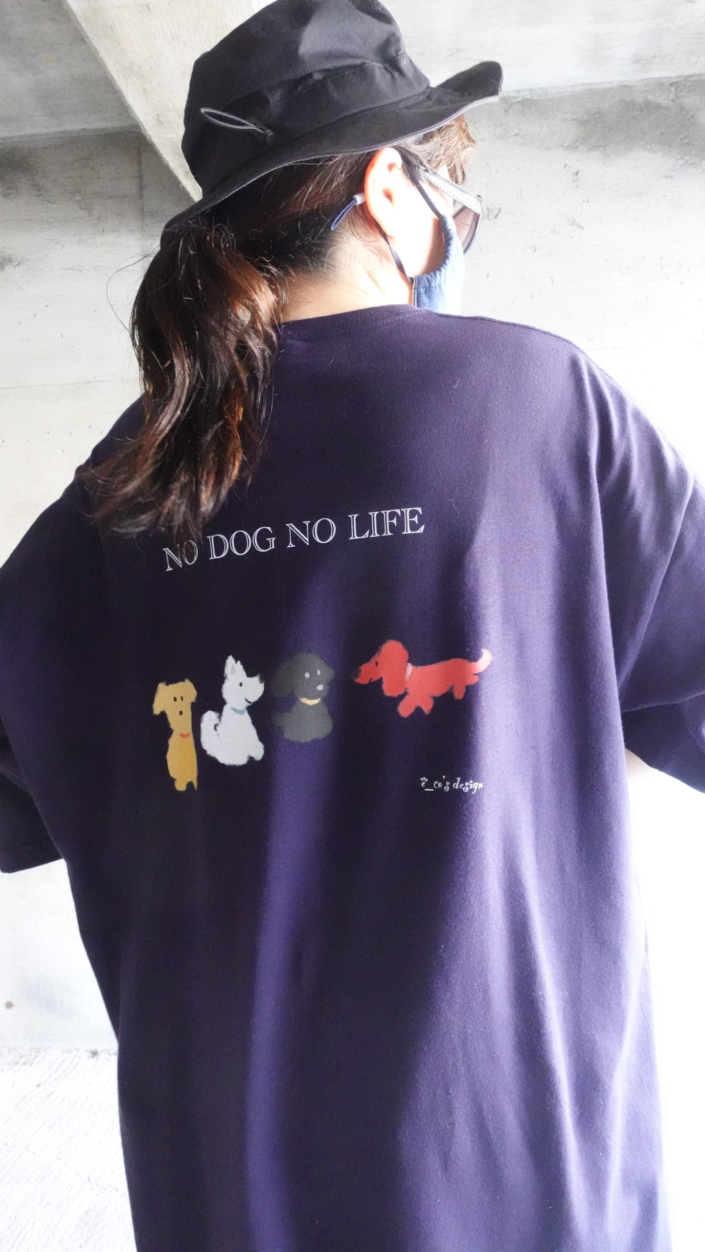 Dog illustration_t-shirts_ecosdesgin